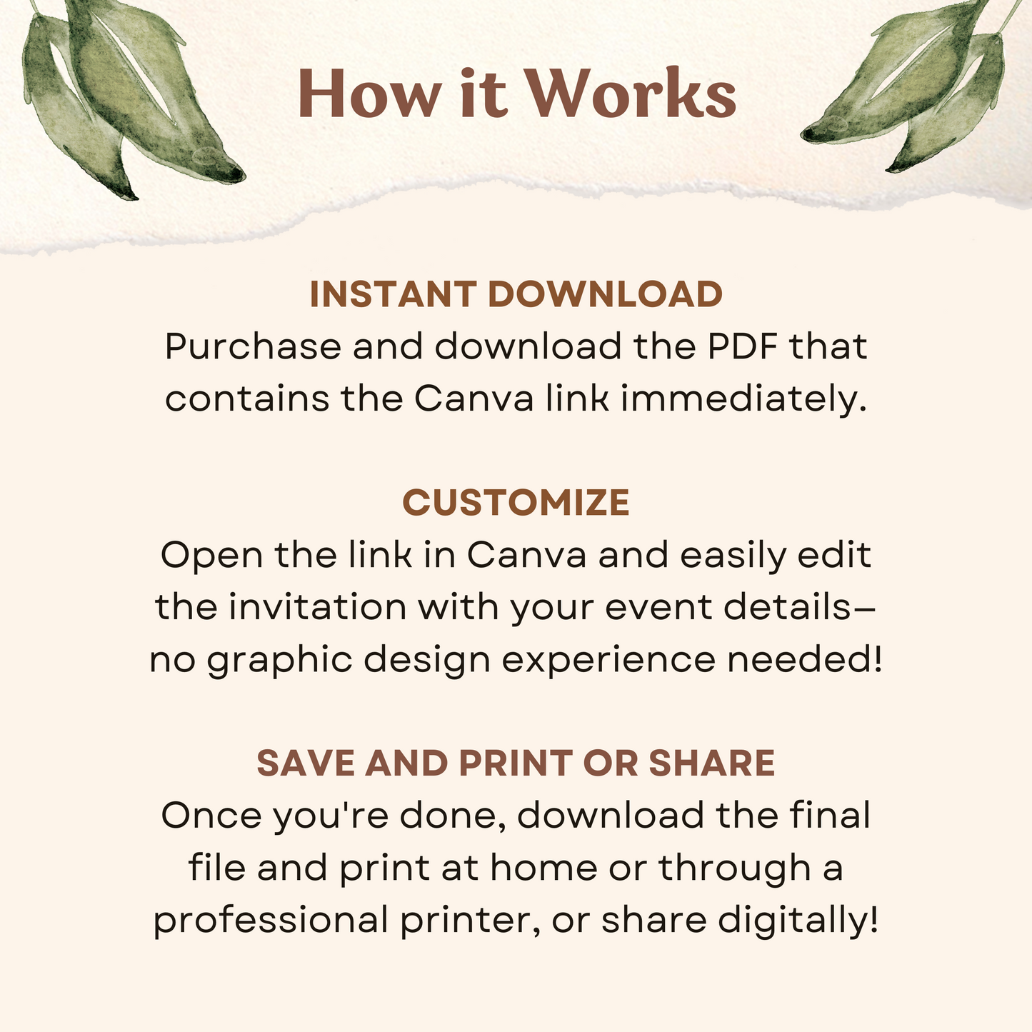 Hobbit Party Invitation Template, Tolkien-inspired, rings of power, LOTR, Fantasy-Themed Party, Edit in Canva, Cottage Nature Party
